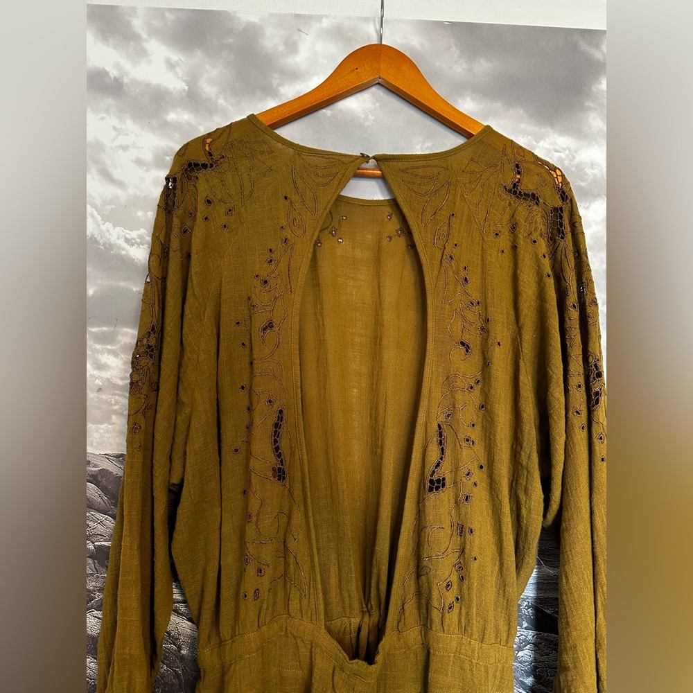 NWT Free People One Teaspoon Embroidered Jumpsuit - Picture 7 of 7